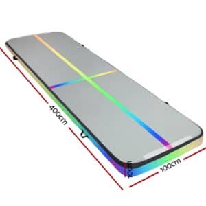 Everfit 4X1M Air Track Inflatable Tumbling Mat Gymnastics Yoga Mat 2 Everfit 4X1M Air Track Inflatable Tumbling Mat Gymnastics Yoga Mat | Fitness Equipment Store