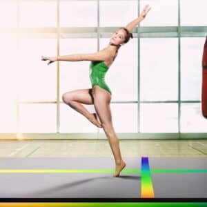 Everfit 4M Air Track Gymnastics Tumbling Exercise Mat Inflatable Mats + Pump | Fitness Equipment Store