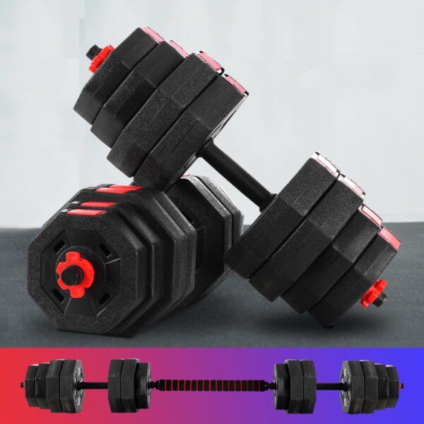 Everfit 40kg Dumbbells Barbell Set Adjustable Dumbbell Weight Lifting | Fitness Equipment Store