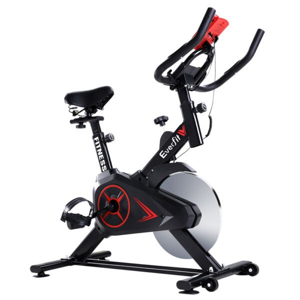 Everfit Spin Bike Exercise Bike Flywheel Cycling Home Gym Fitness Machine | Fitness Equipment Store