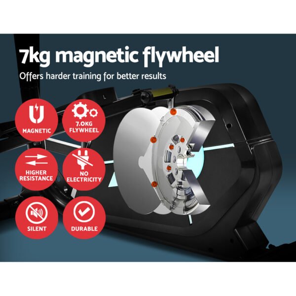 Everfit Exercise Bike Elliptical Cross Trainer Home Gym Fitness Machine Magnetic | Fitness Equipment Store