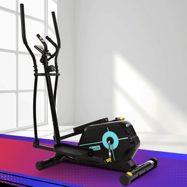Everfit Exercise Bike Elliptical Cross Trainer Home Gym Fitness Machine Magnetic | Fitness Equipment Store