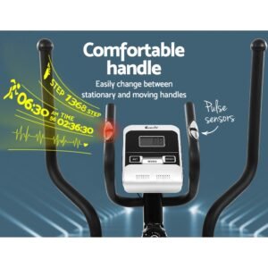 Everfit Exercise Bike Elliptical Cross Trainer Home Gym Fitness Machine 100kg | Fitness Equipment Store