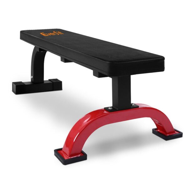 Everfit Weight Bench Flat Bench Press Home Gym Fitness 300KG Capacity | Fitness Equipment Store