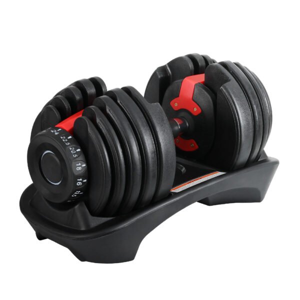 Everfit 24kg Dumbbells Adjustable Dumbbell Weight Plates Home Gym | Fitness Equipment Store