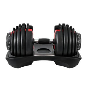 Everfit 24kg Dumbbells Adjustable Dumbbell Weight Plates Home Gym | Fitness Equipment Store