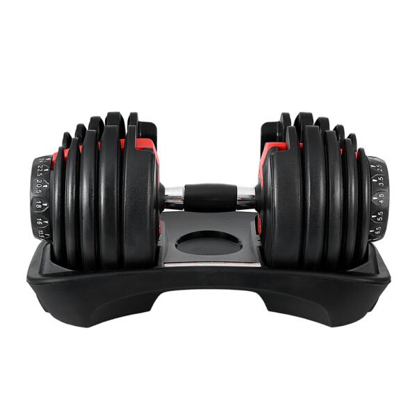 Everfit 24kg Dumbbells Adjustable Dumbbell Weight Plates Home Gym | Fitness Equipment Store