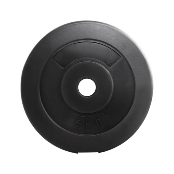 Everfit Weight Plates Standard 2X 5kg Barbell Plate Weight Lifting | Fitness Equipment Store