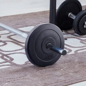 Everfit Weight Plates Standard 2X 5kg Barbell Plate Weight Lifting | Fitness Equipment Store