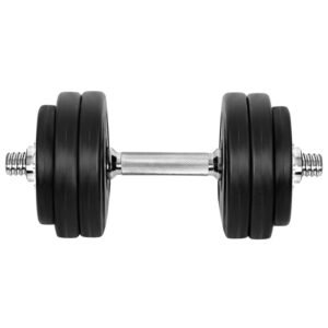 Everfit 30kg Dumbbell Set Weight Plates Dumbbells Lifting Bench | Fitness Equipment Store
