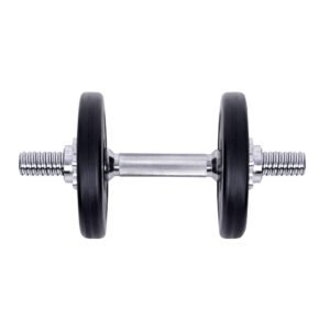 Everfit 15kg Dumbbell Set Weight Plates Dumbbells Lifting Bench | Fitness Equipment Store