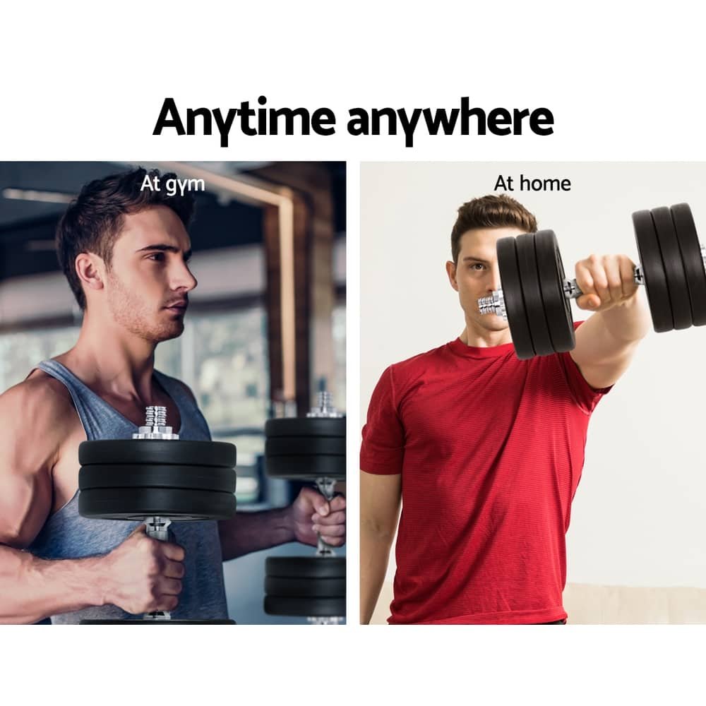 Everfit 35kg Dumbbell Set Weight Plates Dumbbells Lifting Bench 7 Everfit 35kg Dumbbell Set Weight Plates Dumbbells Lifting Bench - Image 7