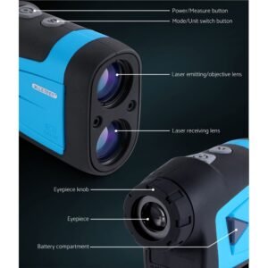 Golf Laser Range Finder 600M Hunting Rangefinder Distance Height Speed Measure | Fitness Equipment Store