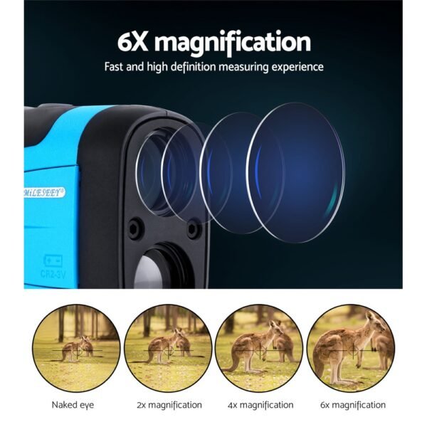 Golf Laser Range Finder 600M Hunting Rangefinder Distance Height Speed Measure | Fitness Equipment Store