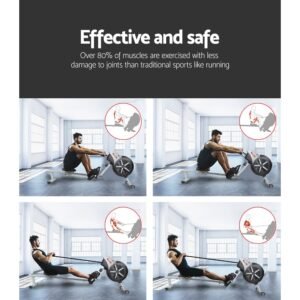 Everfit 8 Level Rowing Exercise Machine | Fitness Equipment Store