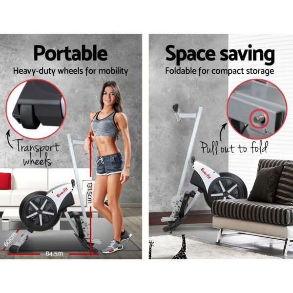 Everfit 8 Level Rowing Exercise Machine | Fitness Equipment Store