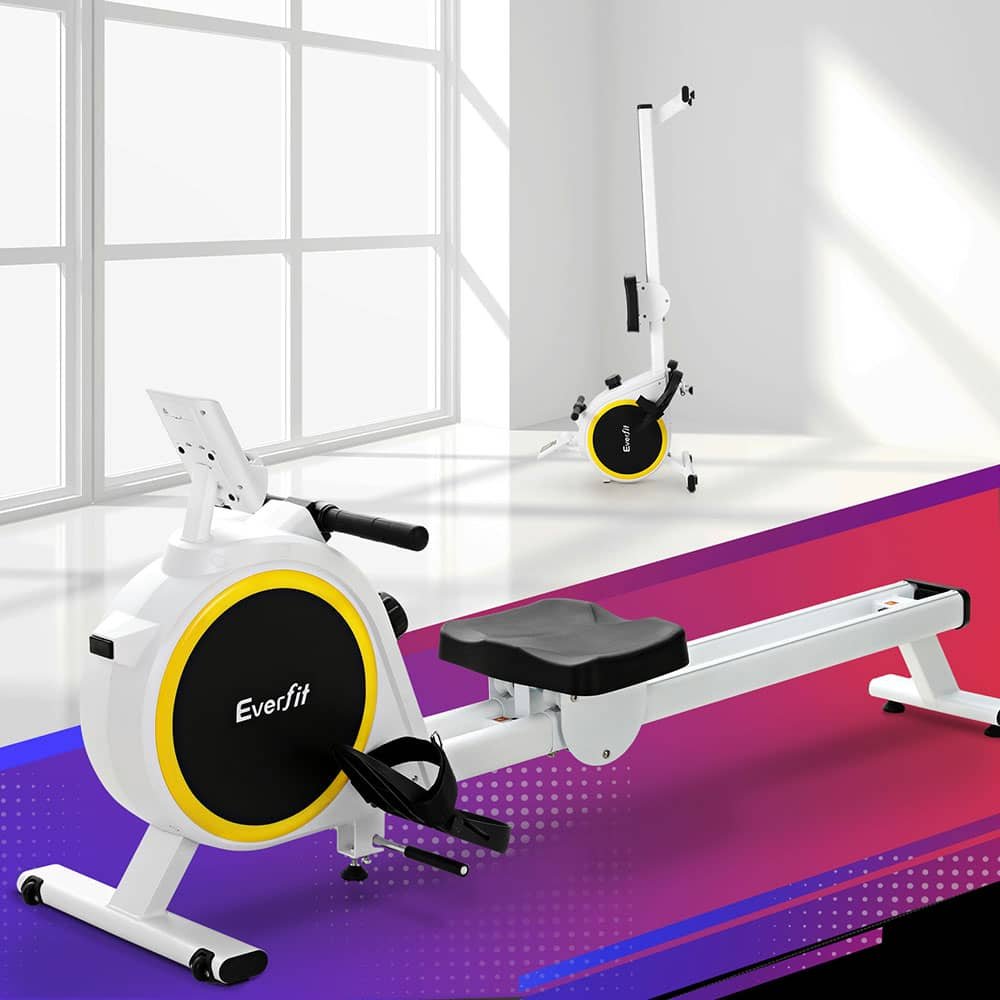 Everfit Rowing Machine 16 Levels Magnetic Rower Home Gym Cardio Workout 7 Everfit Rowing Machine 16 Levels Magnetic Rower Home Gym Cardio Workout - Image 7