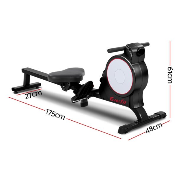 Everfit Rowing Machine Rower Magnetic Resistance Exercise Gym Home Cardio | Fitness Equipment Store