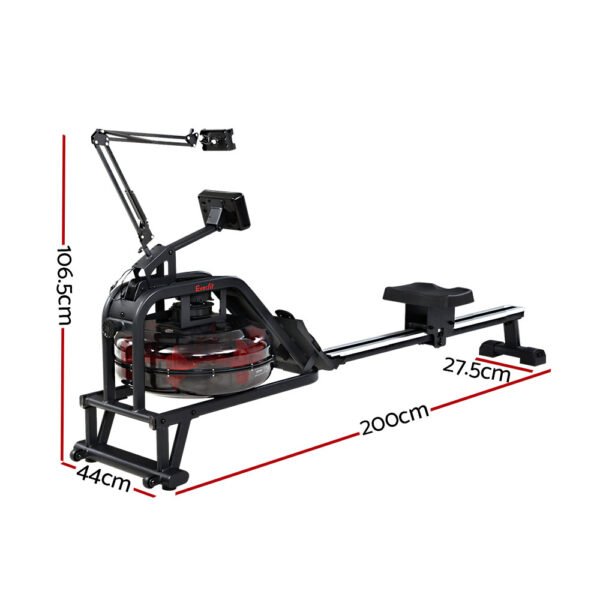 Everfit Rowing Exercise Machine Rower Water Resistance Fitness Gym Home Cardio | Fitness Equipment Store