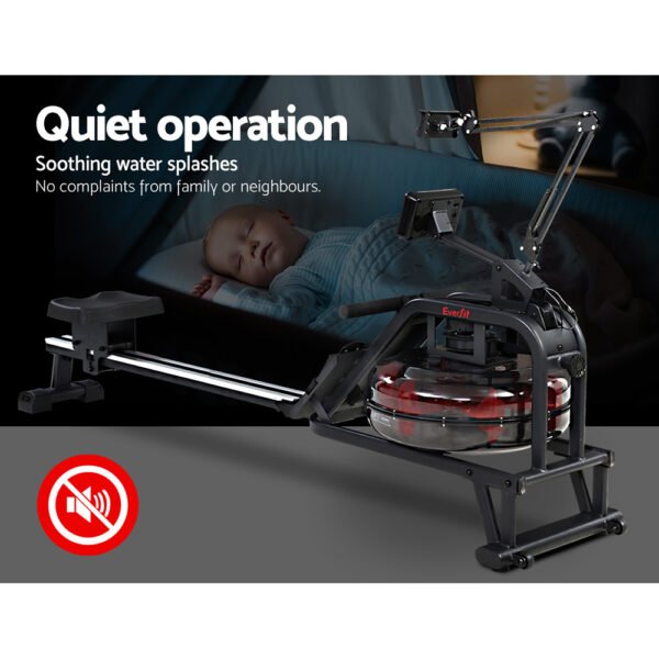Everfit Rowing Exercise Machine Rower Water Resistance Fitness Gym Home Cardio | Fitness Equipment Store