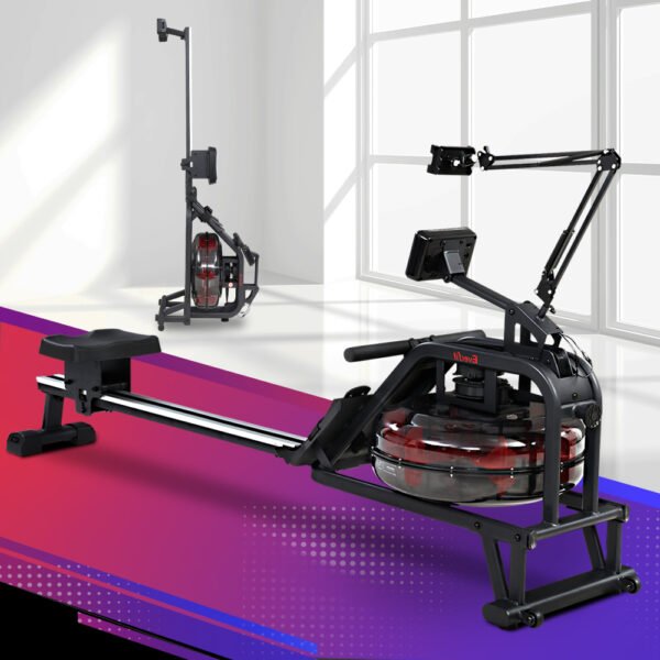 Everfit Rowing Exercise Machine Rower Water Resistance Fitness Gym Home Cardio | Fitness Equipment Store