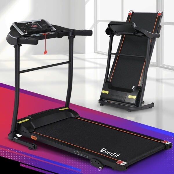 Everfit Treadmill Electric Home Gym Fitness Exercise Machine Incline 400mm | Fitness Equipment Store