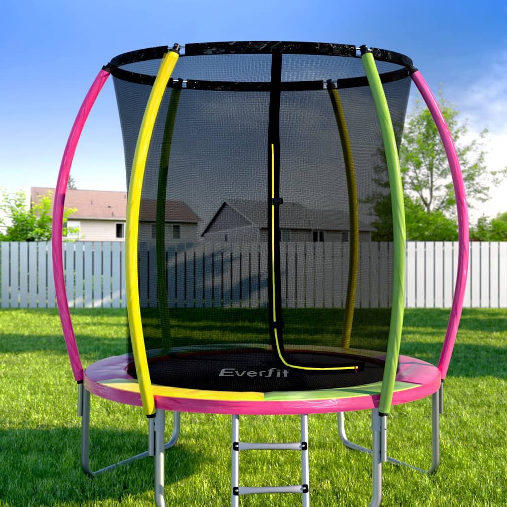 Everfit 6ft Kids Round Trampoline Rebounder 7 Everfit 6ft Kids Round Trampoline Rebounder - Image 7