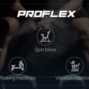 PROFLEX Treadmill Bluetooth Running Machine Foldable Small Compact Home Electric | Fitness Equipment Store
