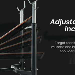 PROFLEX Weight Bench Workout Gym Press Adjustable Home Lifting Fitness Incline | Fitness Equipment Store
