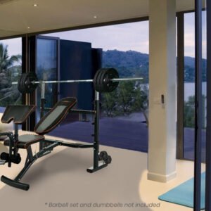 PROFLEX Weight Bench Workout Gym Press Adjustable Home Lifting Fitness Incline | Fitness Equipment Store