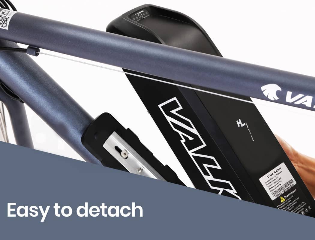VALK Electric Bike Commuter Bicycle e-bike Lithium Battery eBike Fixed Powered 4 VALK Electric Bike Commuter Bicycle e-bike Lithium Battery eBike Fixed Powered - Image 4