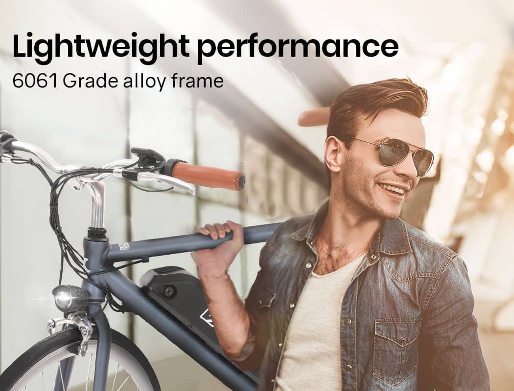 VALK Electric Bike Commuter Bicycle e-bike Lithium Battery eBike Fixed Powered 5 VALK Electric Bike Commuter Bicycle e-bike Lithium Battery eBike Fixed Powered - Image 5