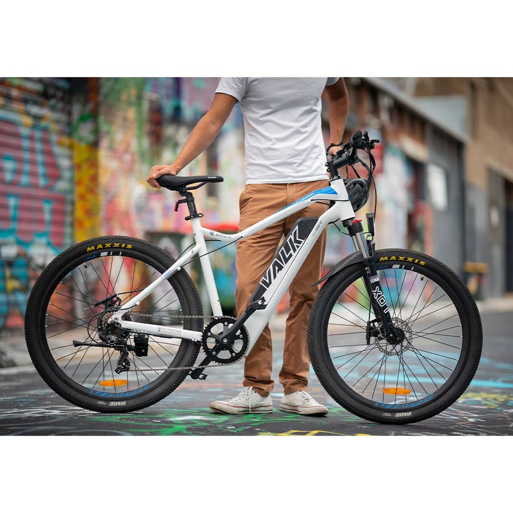 VALK Electric Bike eBike Motorized Bicycle Battery Mountain eMTB 36V 250W 26Inch 3 VALK Electric Bike eBike Motorized Bicycle Battery Mountain eMTB 36V 250W 26Inch - Image 3