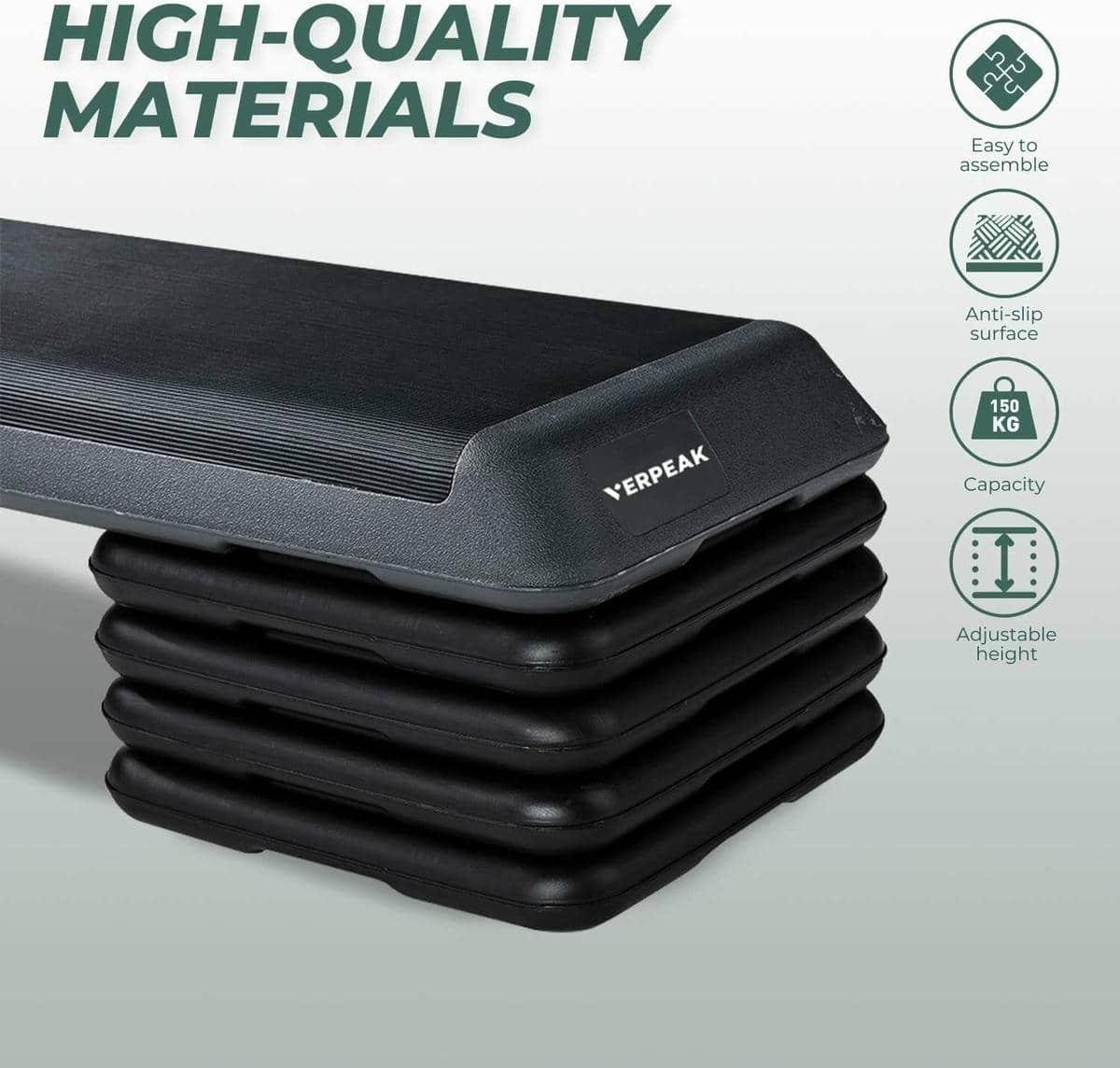 Aerobic stepper 110cm (Green&Pink) 7 Aerobic stepper 110cm (Green&Pink) - Image 7