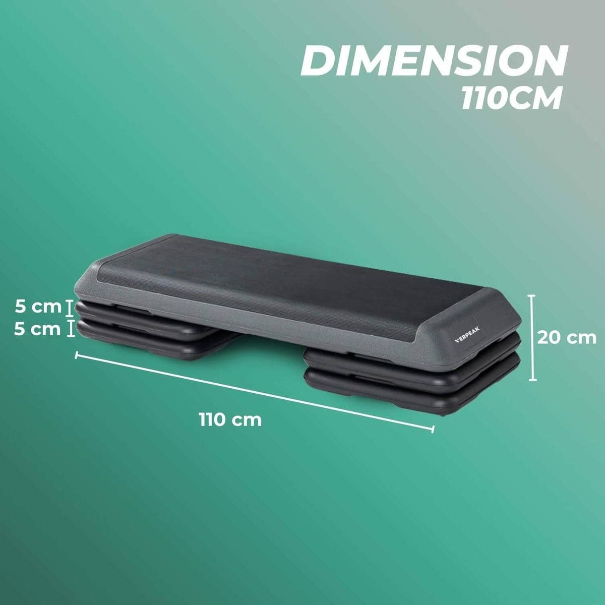 Aerobic stepper 110cm (Green&Pink) 8 Aerobic stepper 110cm (Green&Pink) - Image 8