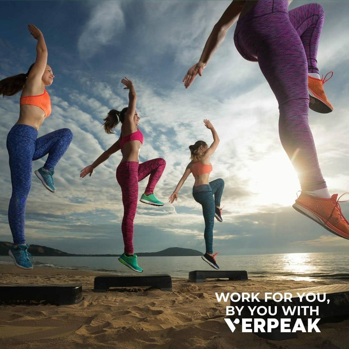 Aerobic stepper 110cm (Green&Pink) 9 Aerobic stepper 110cm (Green&Pink) - Image 9