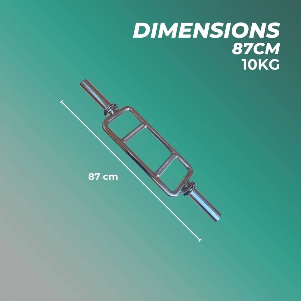Verpeak Olympic Tricep Barbell 4 Verpeak Olympic Tricep Barbell - Image 4