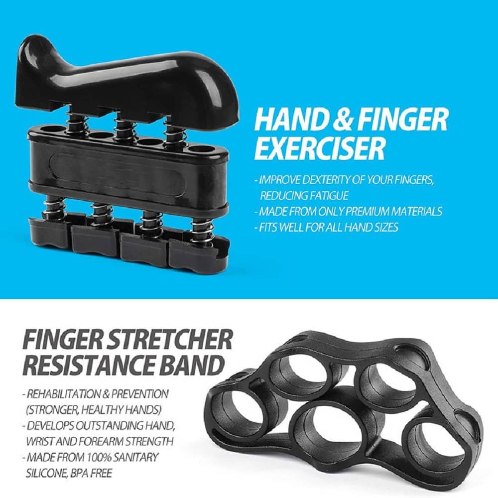 VERPEAK 5 in 1 Hand Grips, Adjustable Hand Grip Strengthener Kit with Carry Bag 5 VERPEAK 5 in 1 Hand Grips, Adjustable Hand Grip Strengthener Kit with Carry Bag - Image 5