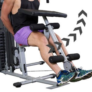 Powertrain Sports Multistation Powertrain Home Gym With Weights And Bench-175lbs | Fitness Equipment Store
