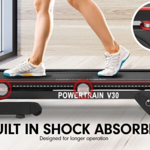Powertrain V30 Foldable Treadmill Manual Incline Home Gym Cardio | Fitness Equipment Store