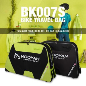 NOOYAH Bike BLUE Travel Case Bike Bag Shell EVA Tough material MTB Mountain Bike Road Bike TT 700c Gravel Bike Ebike 29er etc - BK007S | Fitness Equipment Store