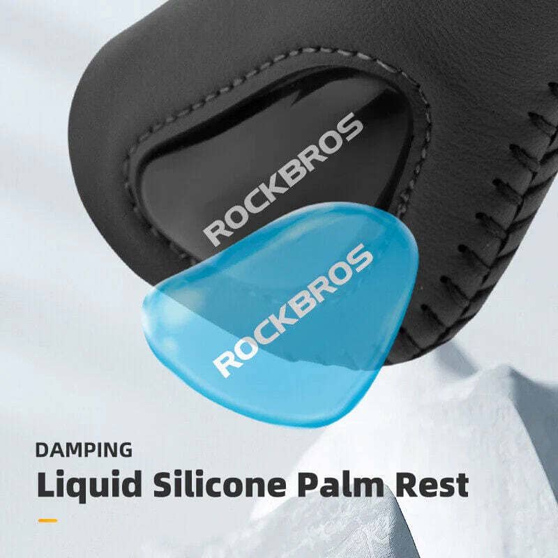 Deluxe Hand Grips Shock Absorbing Rockbros MTB Mountain Bike Tourer Double Lock BLUE Handlebar Grips Anti-skid 2.22cm 4 Deluxe Hand Grips Shock Absorbing Rockbros MTB Mountain Bike Tourer Double Lock BLUE Handlebar Grips Anti-skid 2.22cm - Image 4