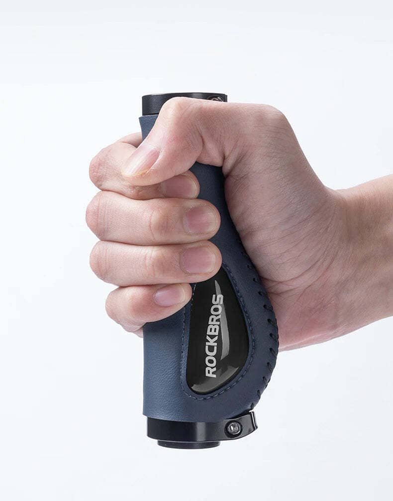 Deluxe Hand Grips Shock Absorbing Rockbros MTB Mountain Bike Tourer Double Lock BLUE Handlebar Grips Anti-skid 2.22cm 11 Deluxe Hand Grips Shock Absorbing Rockbros MTB Mountain Bike Tourer Double Lock BLUE Handlebar Grips Anti-skid 2.22cm - Image 11