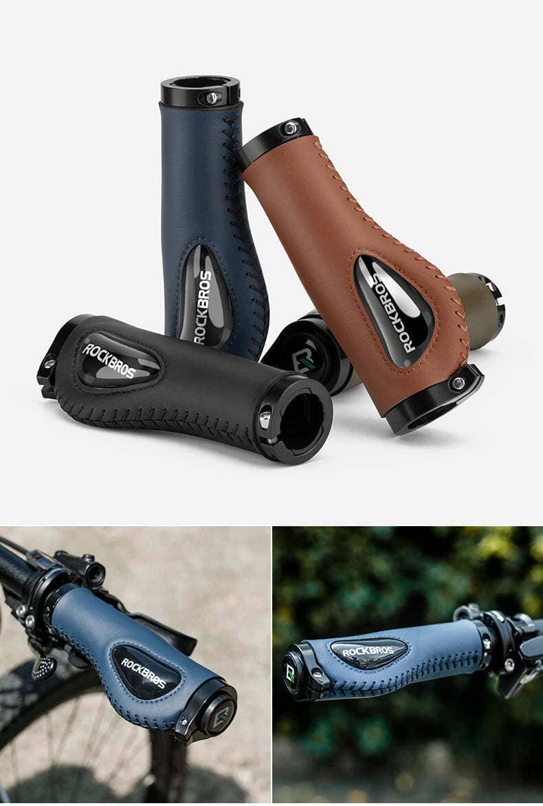 Deluxe Hand Grips Shock Absorbing Rockbros MTB Mountain Bike Tourer Double Lock BLUE Handlebar Grips Anti-skid 2.22cm 13 Deluxe Hand Grips Shock Absorbing Rockbros MTB Mountain Bike Tourer Double Lock BLUE Handlebar Grips Anti-skid 2.22cm - Image 13