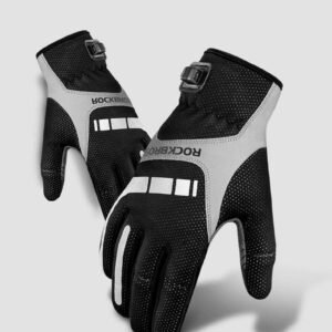 MTB Heated Gloves XLarge for Mountain Road Bike Breathable Winter Autumn Cycling Camping Running Outdoor Sport Rockbros | Fitness Equipment Store