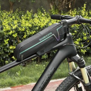 Bike Top or Under Tube Bag Reflective Material Road MTB Mountain Commuter Hybrid Ebike Tourer Scooter Escooter Bag BLACK Rockbros | Fitness Equipment Store