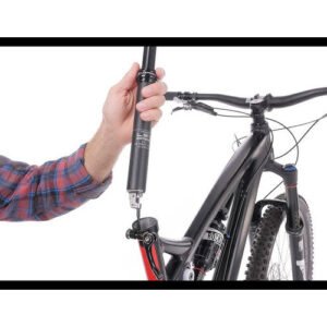 ZOOM SPD-801N Adjustable Height via Thumb Remote Lever - Internal Cable 30.9 Diameter 100mm Travel Mountain Bike Dropper | Fitness Equipment Store