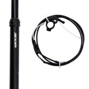 ZOOM SPD-801N Adjustable Height via Thumb Remote Lever - Internal Cable 30.9 Diameter 100mm Travel Mountain Bike Dropper | Fitness Equipment Store