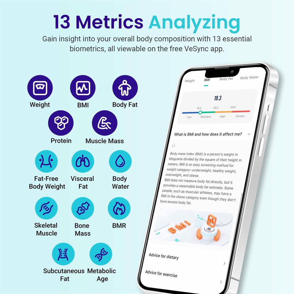 Jade Yoga Harmony Mat- Black & Etekcity Scale for Body Weight and Fat Percentage - Black Bundle 4 Jade Yoga Harmony Mat- Black & Etekcity Scale for Body Weight and Fat Percentage - Black Bundle - Image 4