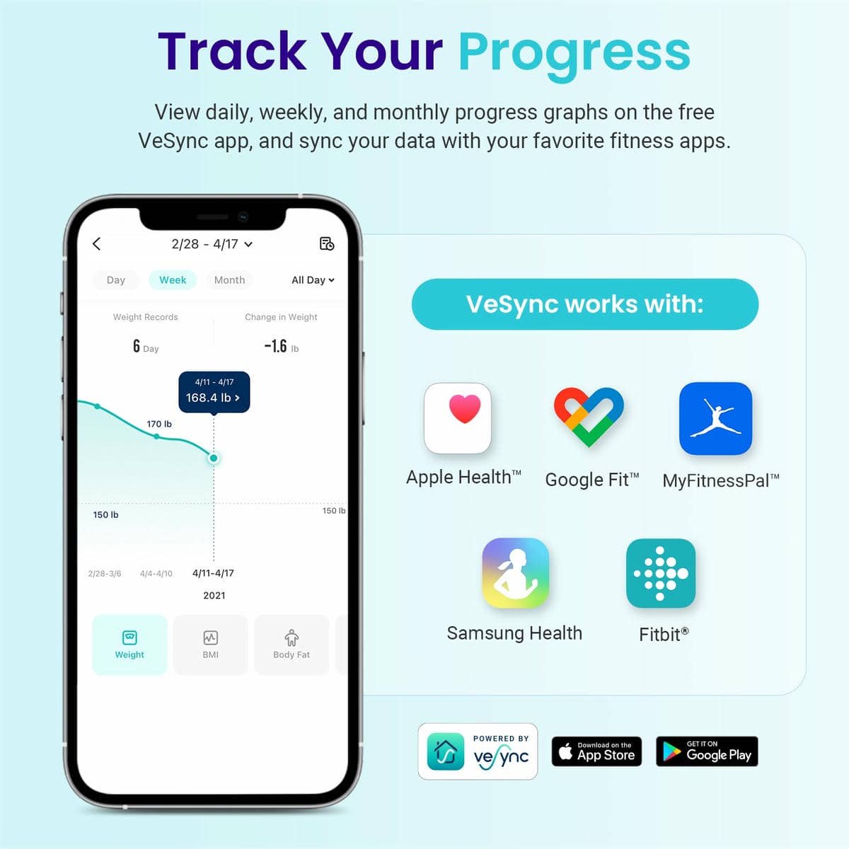 Jade Yoga Harmony Mat- Black & Etekcity Scale for Body Weight and Fat Percentage - Black Bundle 5 Jade Yoga Harmony Mat- Black & Etekcity Scale for Body Weight and Fat Percentage - Black Bundle - Image 5